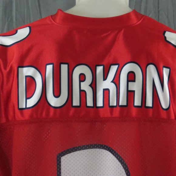 Simon Fraser Football Jersey - Home Red # 2 Nathaneal Durkan - Men's Large - Picture 8 of 13